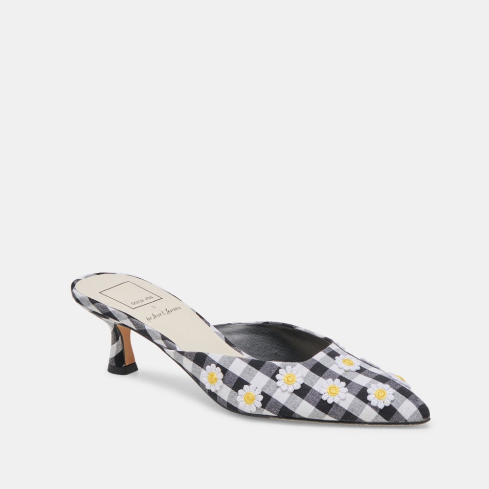 NWT DOLCE VITA X FLL slip on mules